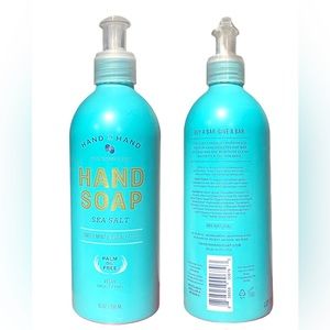 Hand in hand Sweet Mint & Eucalyptus Sea Salt scented hand soap